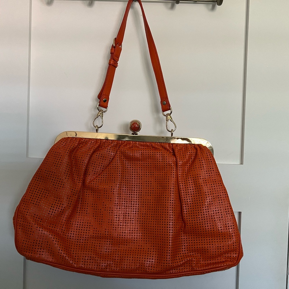 Roberto Cavalli large leather purse